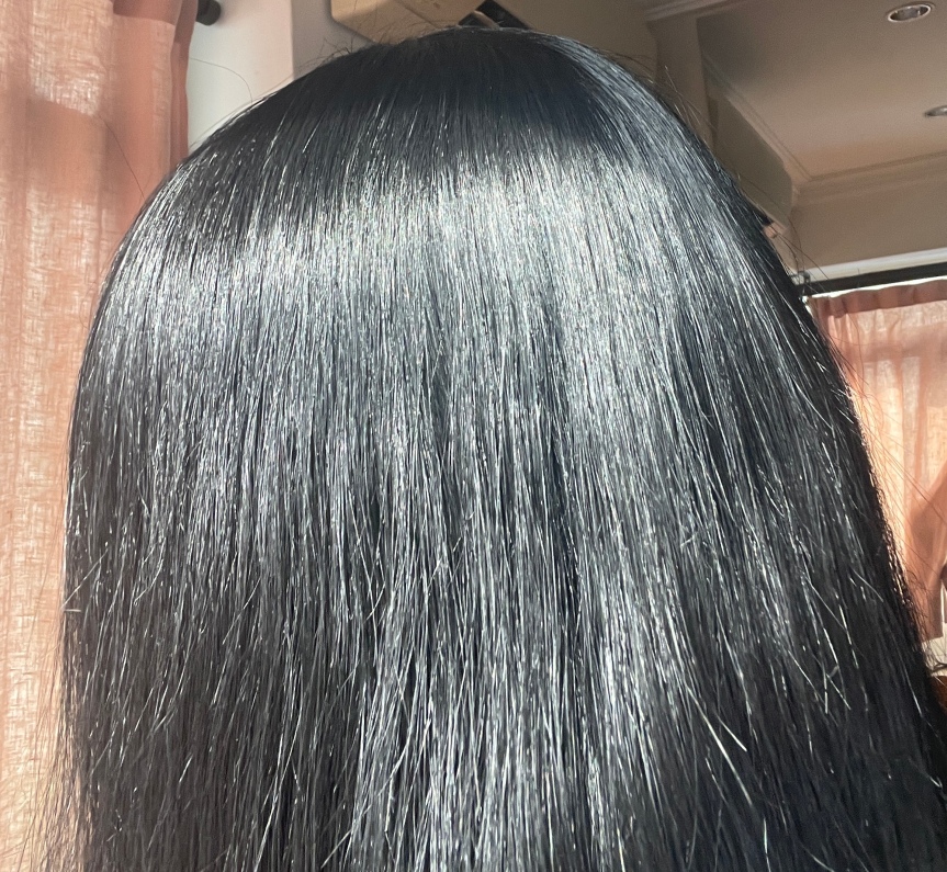 DIY Hair Rebonding / Hair Straightening at Home with Shiseido Crystallizing Straight System